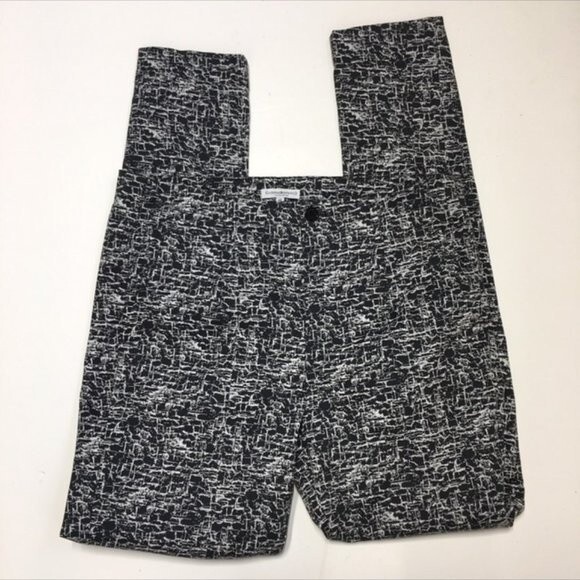 Costume Nemutso Costume National Tapered Slim Leg Printed Pants 10 NWOT - Picture 3 of 10